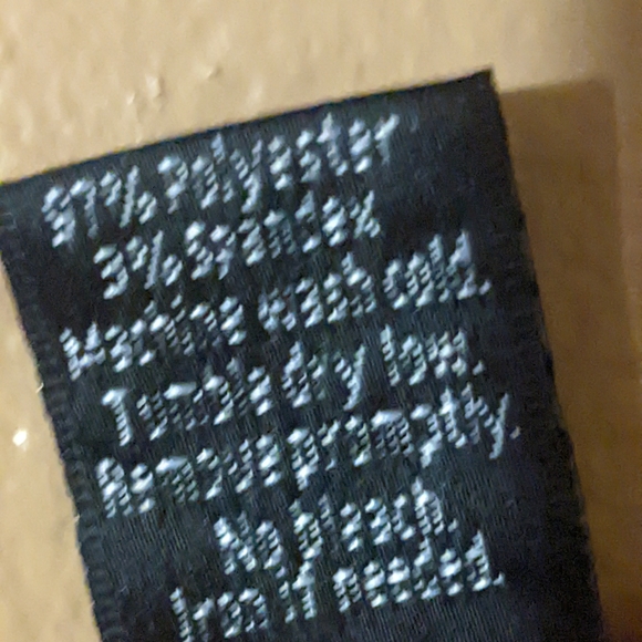 Flowy Long Black Blouse with wispy sleeves women's Large/XL - Picture 10 of 11